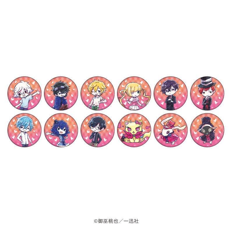 缶バッジ「カーニヴァル」01/コンプリートBOX(全5種)(ミニキャラ