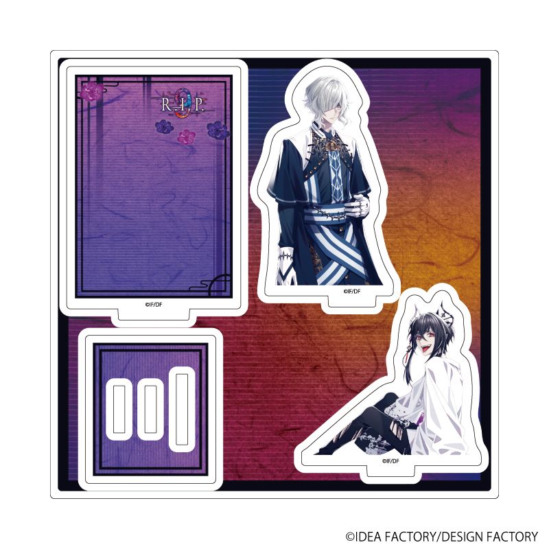 アクリルスタンドプレート「9 R.I.P.」03/魅ナミ＆聖ヤ(公式イラスト