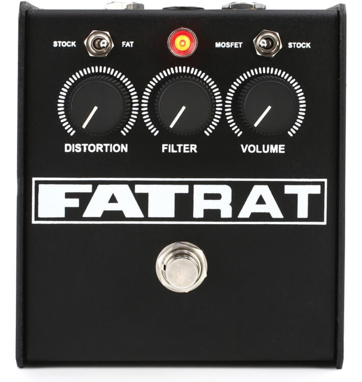 ProCo FAT RAT - 新たに2つの切り替えスイッチを搭載した「RAT