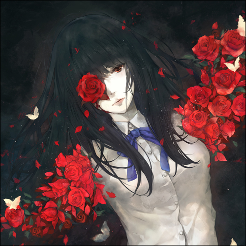 Innocent Grey FLOWERS 杉菜水姫 ジークレ版画 Innocent Grey FLOWERS