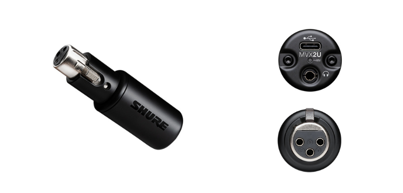 SHURE からデジタルオーディオインターフェース『MVX2U』が本日8/25