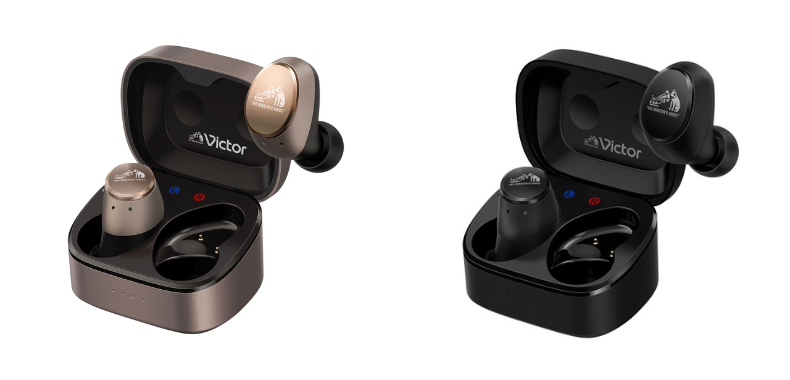 Victor からシルク(絹)を採用した新開発振動板を搭載している完全