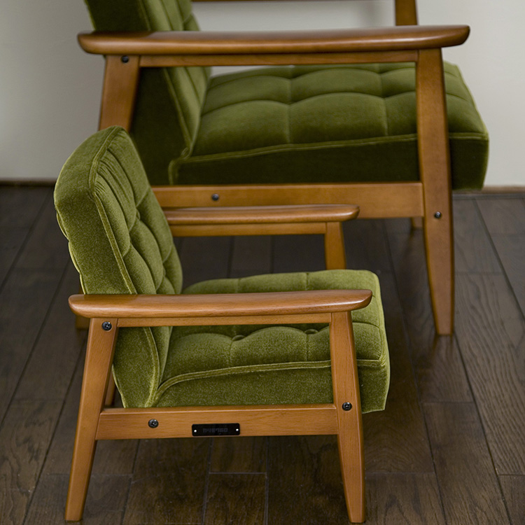 Kチェアミニ モケットグリーン 通販 | 【公式】カリモク家具オンライン