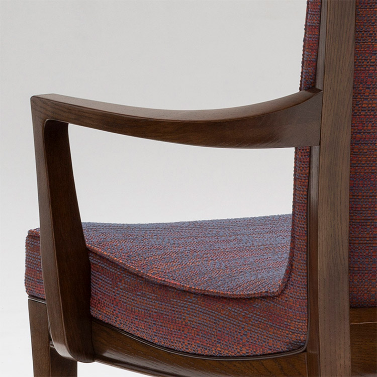 domani】 Morganton アームチェア CHA650 ダークレッド 通販 | 【公式