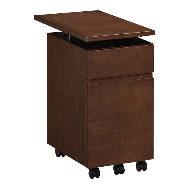 Utility plus デスクワゴン 幅41.4cm（デスク奥行60cm用）SS0476 モカ