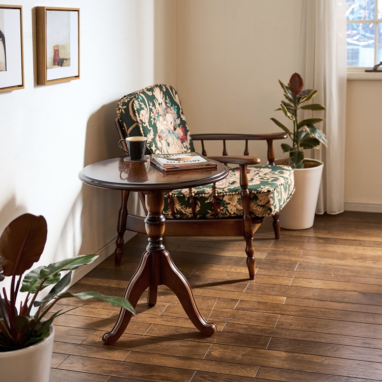 リビングテーブル 幅55cm TC7029 コロニアルウォールナット 通販