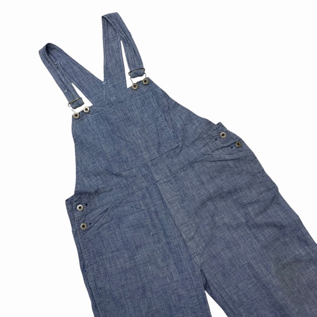 PINE TREE OVERALL 40S 「月桂樹ボタン、SAWVER-BARKER CO」｜SAFARI