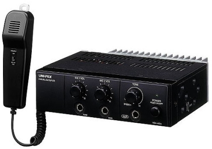 NDA-402A】UNI-PEX 車載用アンプ 40W 電源12V用 【在庫あり