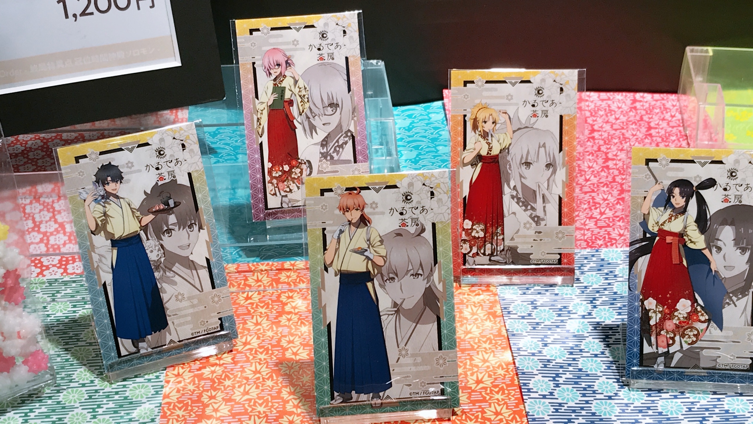 FGOソロモン-×アニカフェ〆コラボ「かるであ茶房」2/28まで開催中！