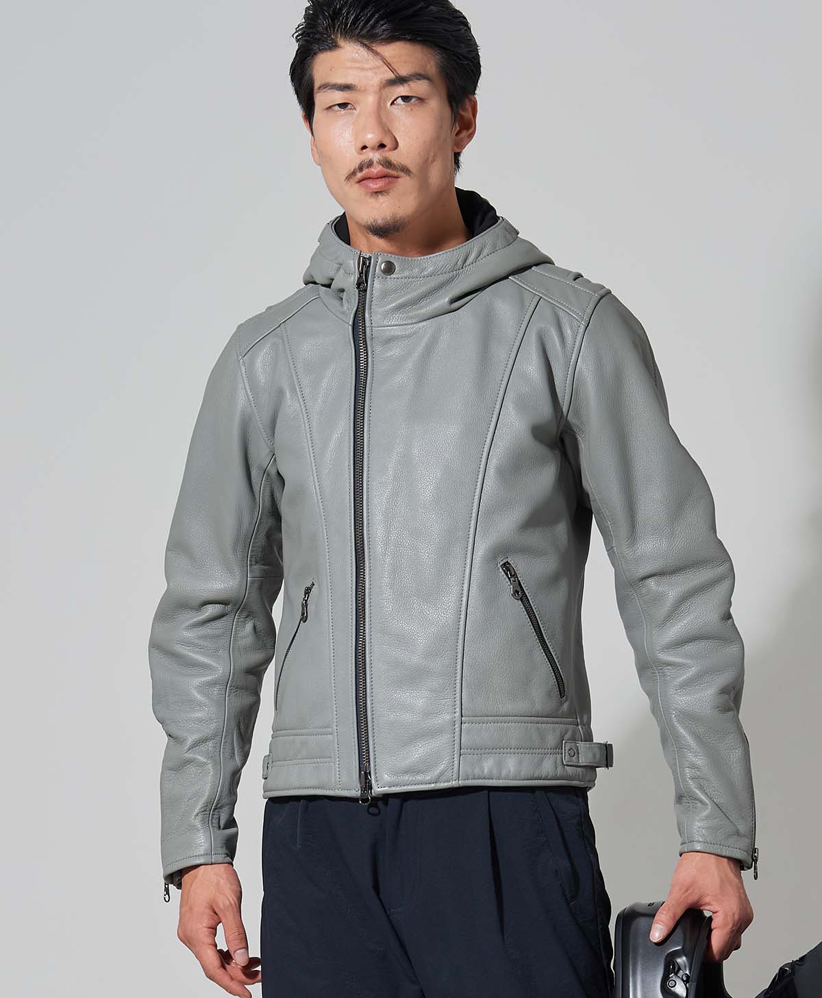 革ジャン フードレザージャケット｜カドヤ公式オンラインショップ｜MR