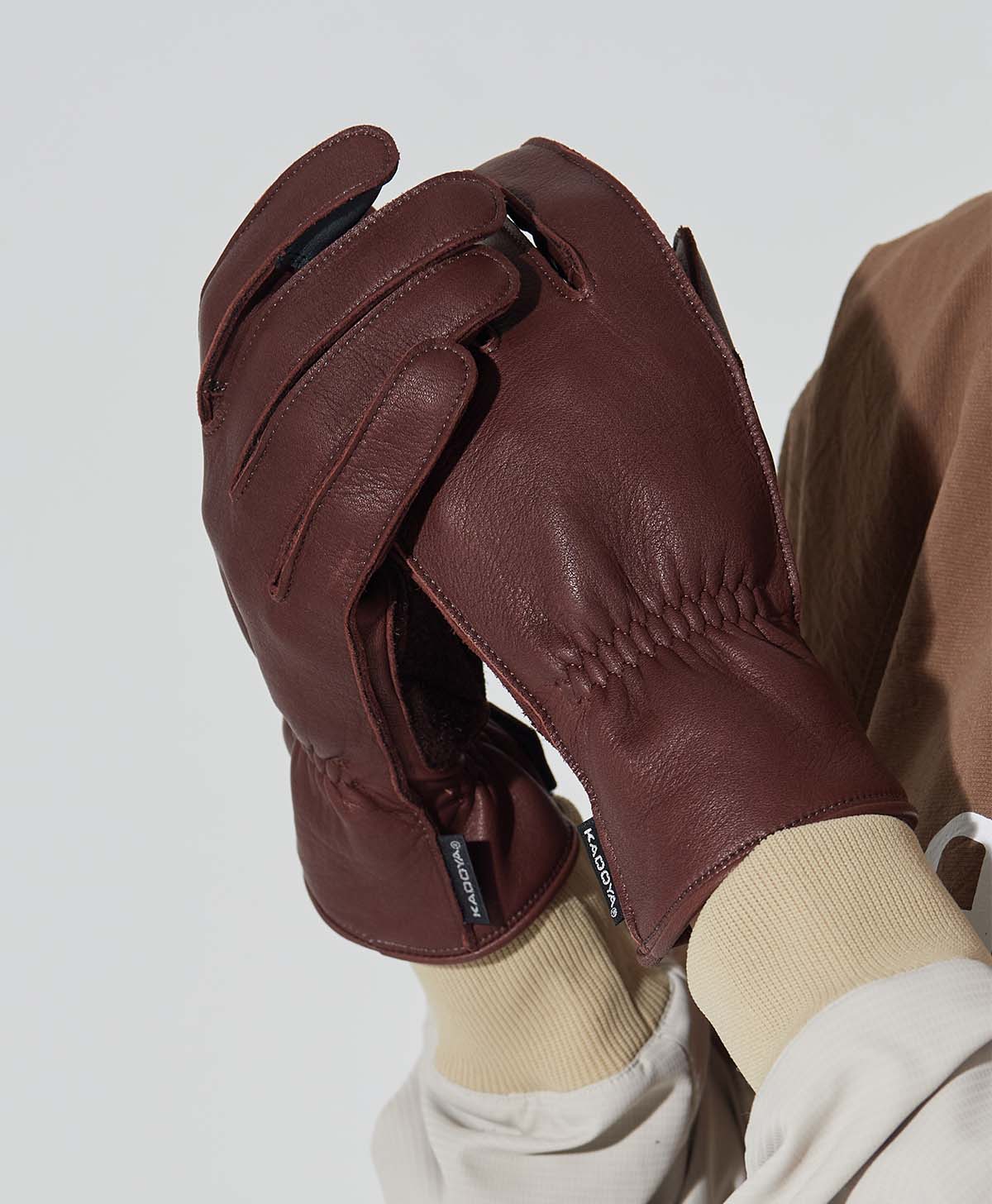 革手袋 ミドル レザーグローブ｜カドヤ公式オンラインショップ