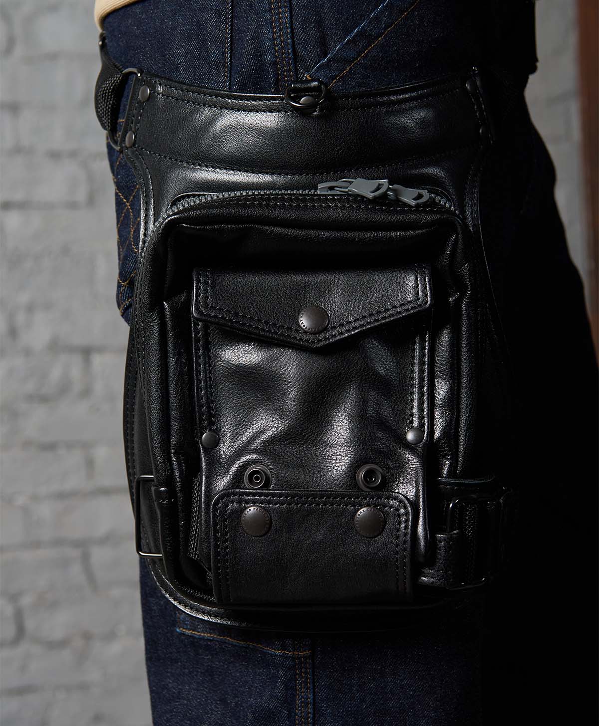 レッグバッグ レザー｜カドヤ公式オンラインショップ｜HF LAB/LSP-2WAY