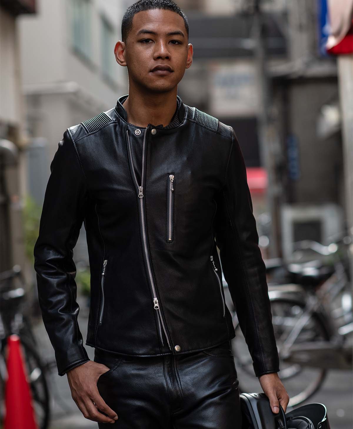 革ジャン セミダブル レザージャケット｜カドヤ公式オンラインショップ