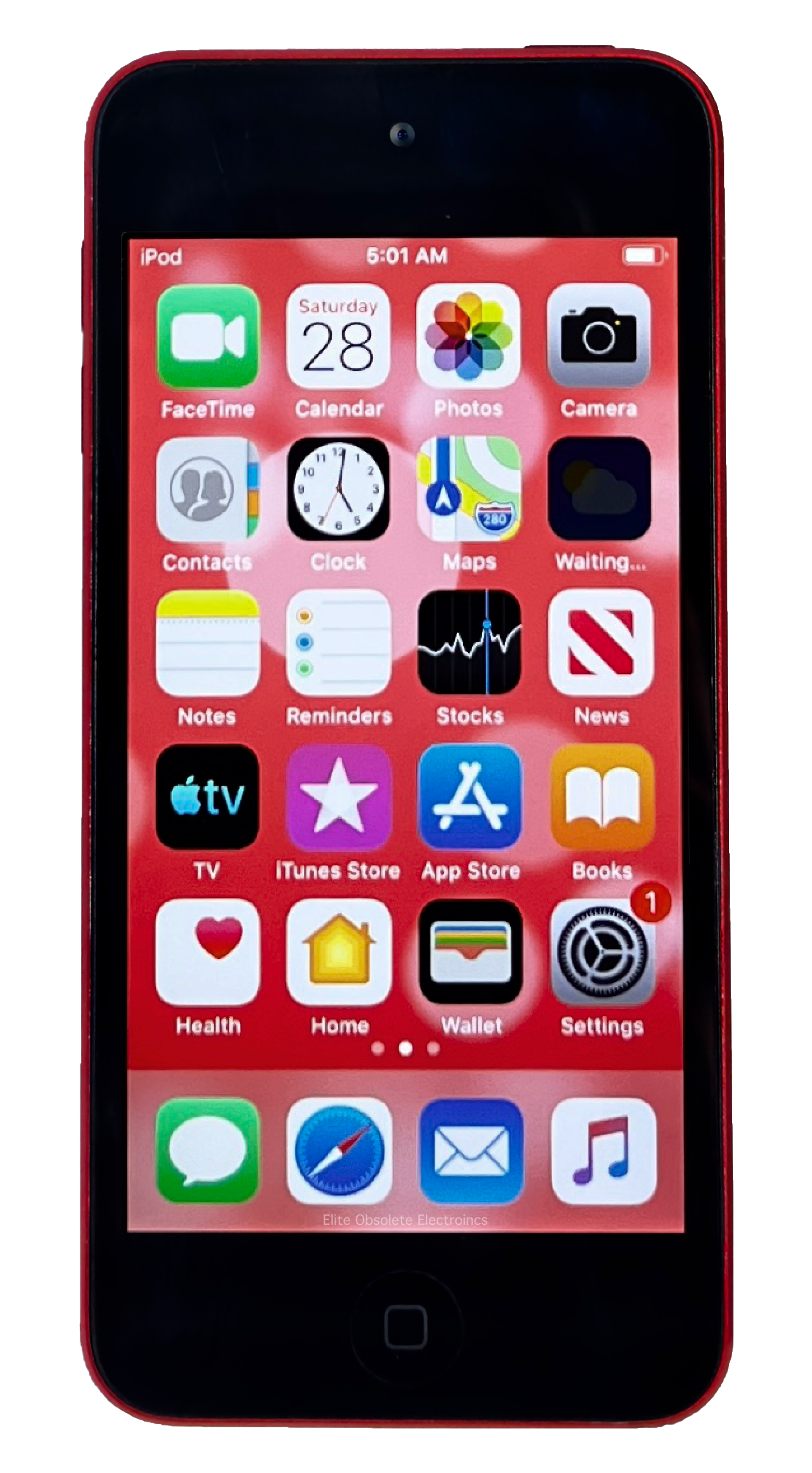 Refurbished Apple iPod Touch 6th Generation Product Red & Black