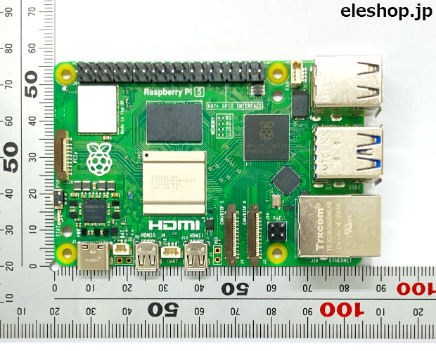 Raspberry Pi 5 / 4GB / Raspberry Pi OS インストール済みSD付