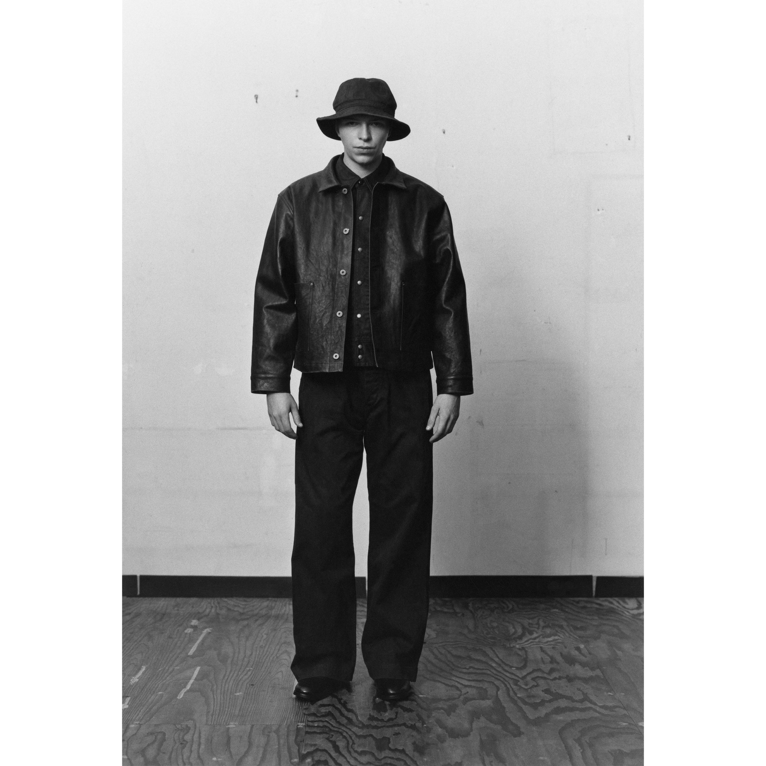 LOT.804 LEATHER JACKET C.1930'S BLACK - T.T TAIGA TAKAHASHI(ティー