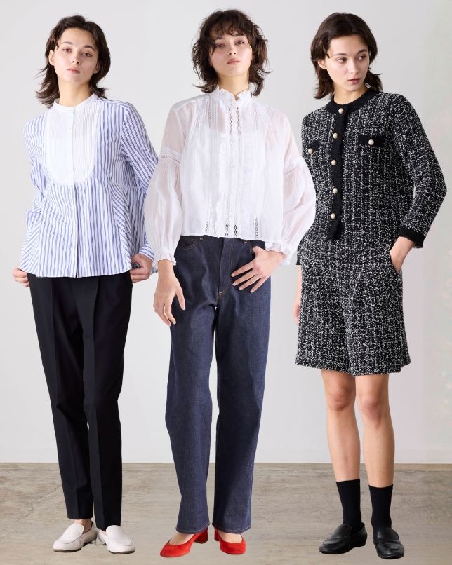 Curensology(カレンソロジー)｜〈&RC〉チノカーヴィーパンツ/ブラック