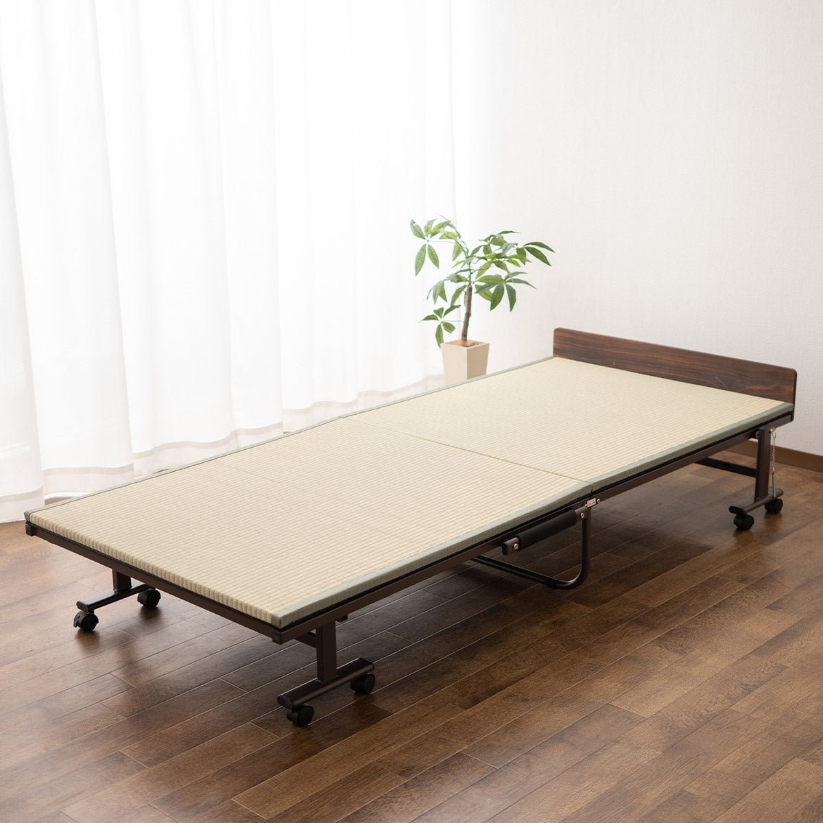 折りたたみベッド 畳ベッド シングル 天然い草 完成品 MEHOL メホール