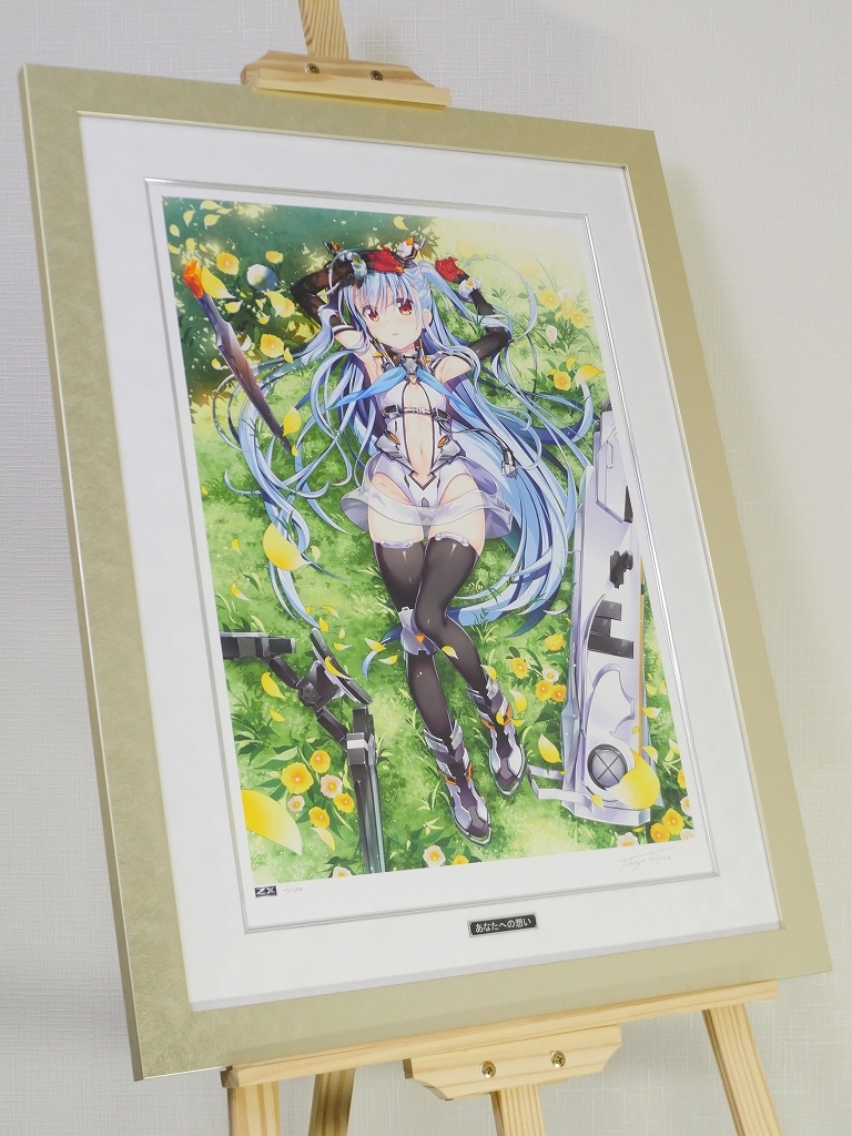 藤真拓哉先生によるZ/X 各務原あづみ版画を買取いたしました