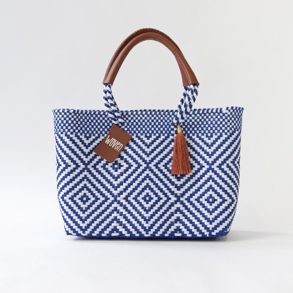 WOVEN ウーヴン】メキシコ製 バスケットバッグ メルカドバッグ かご