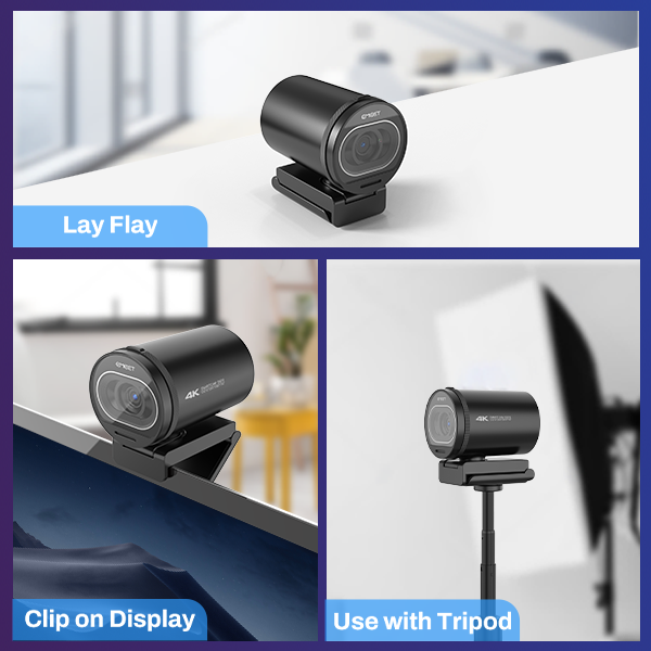 EMEET SmartCam S600 | 4K Ultra HD Webcam