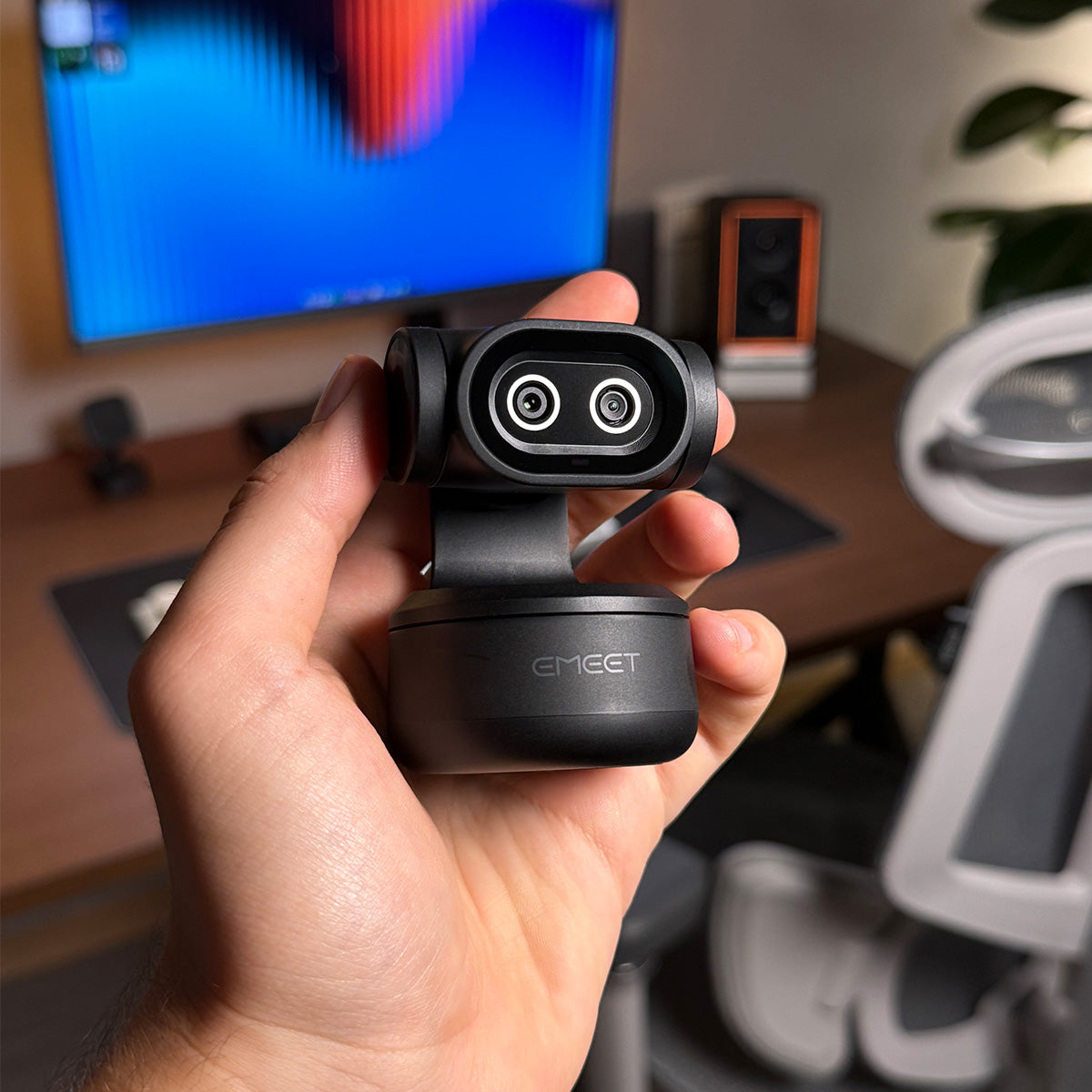 EMEET PIXY Dual-Camera AI PTZ 4K Webcam