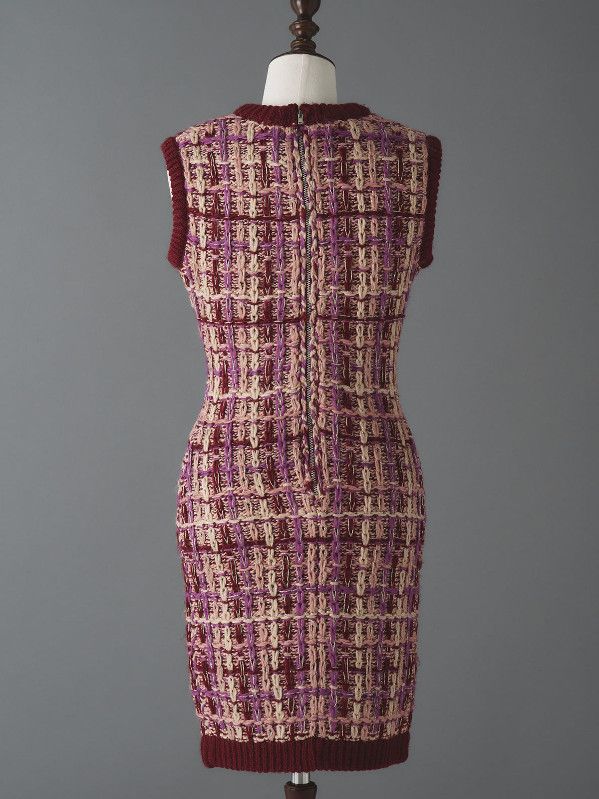 Sleeveless tweed knit one-piece | エミリアウィズ 公式オンラインストア