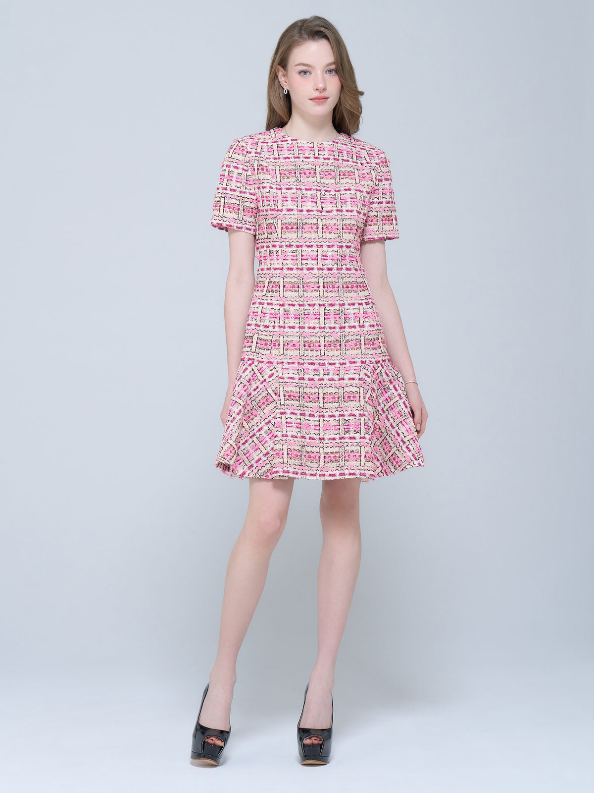 MALHIA KENT tweed one-piece | EmiriaWiz公式オンラインストア