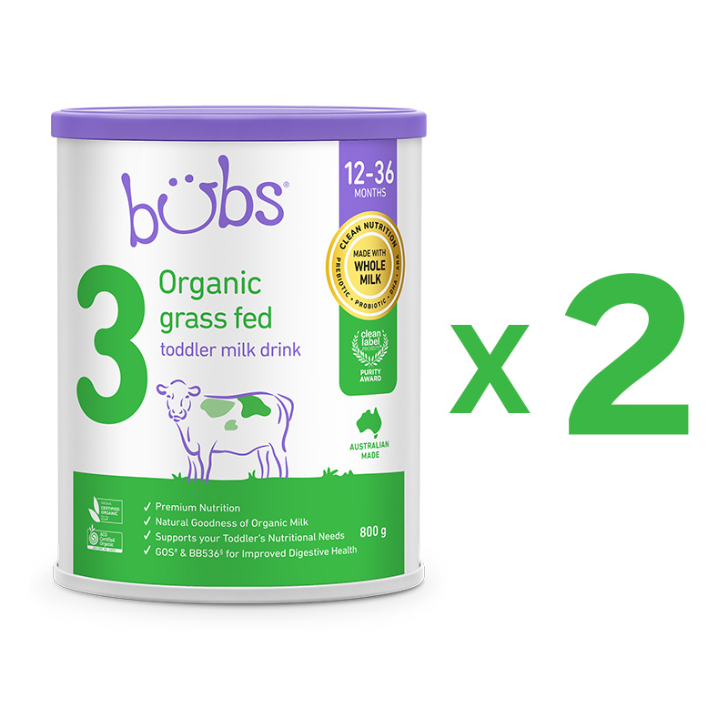 Bubs (バブズ) オーガニック グラスフェッド フォローアップミルク