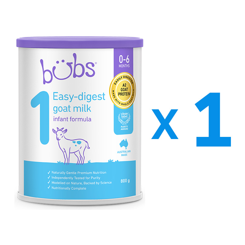 Bubs (バブズ) ヤギミルク・ゴートミルク ステップ1 (0～6カ月) 大缶