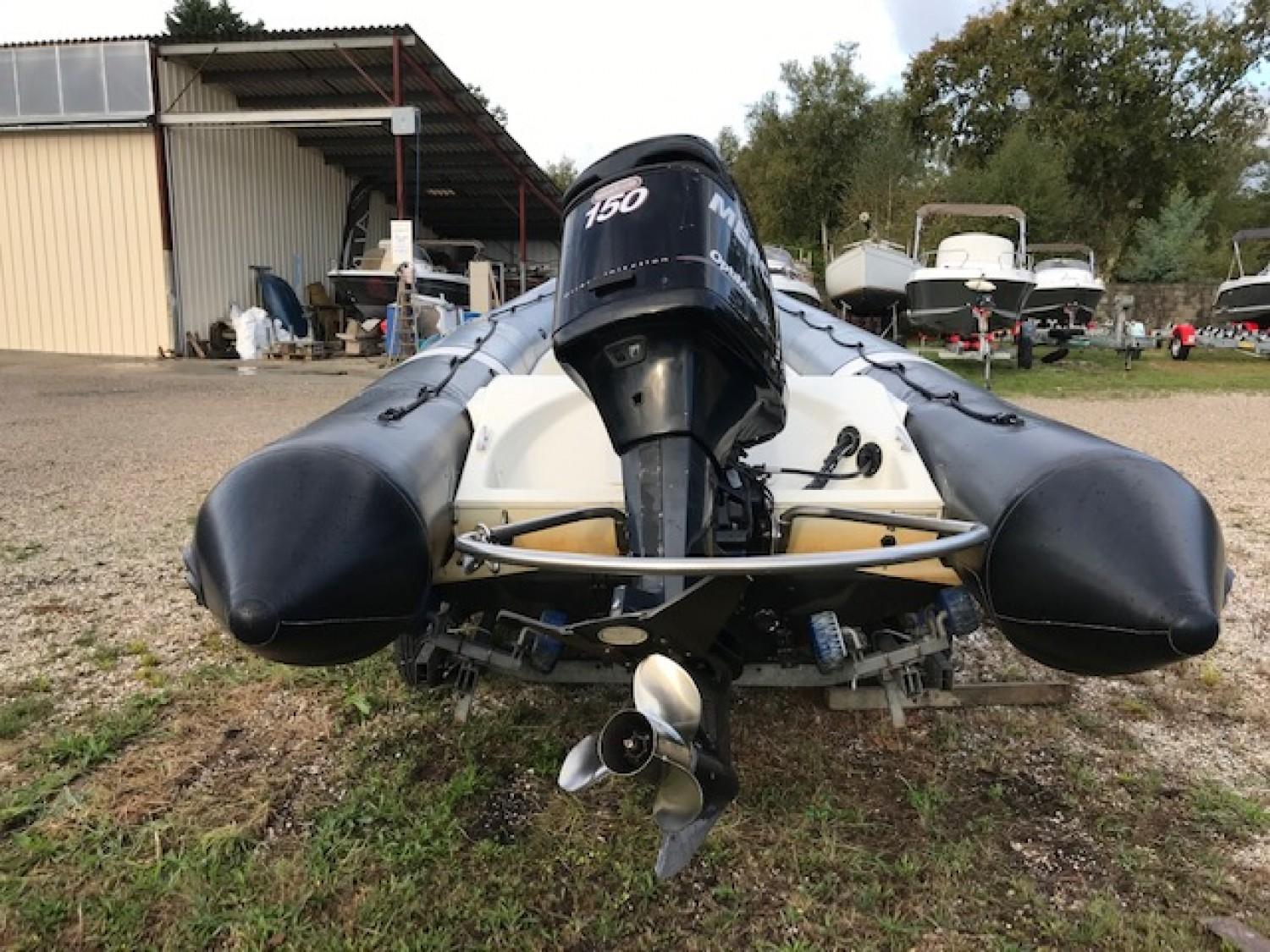 Zodiac pro 15 man used boat sold, ad reference 6880 Yachting Medoc