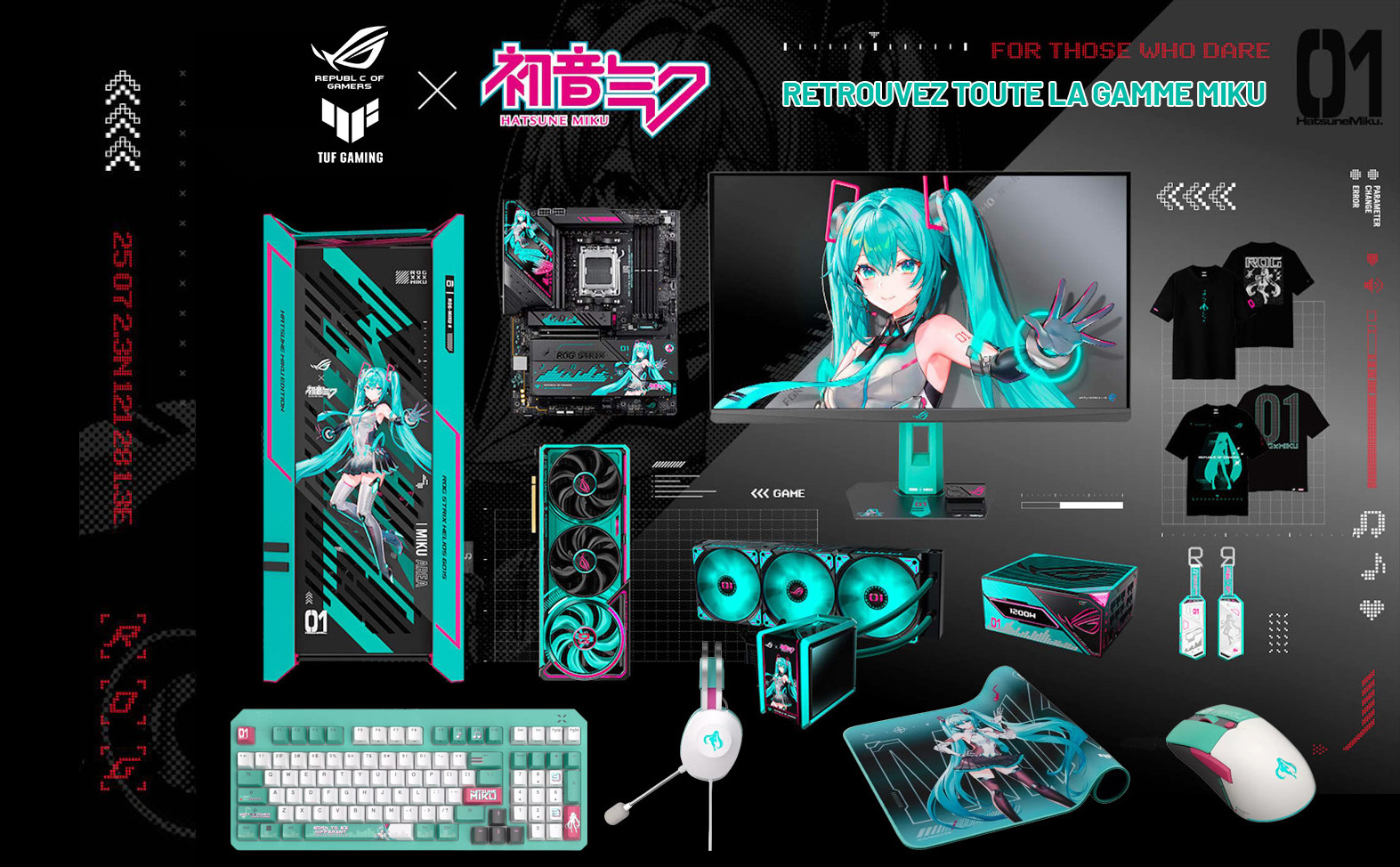ASUS x Miku Limited Edition: Take advantage of our flagship