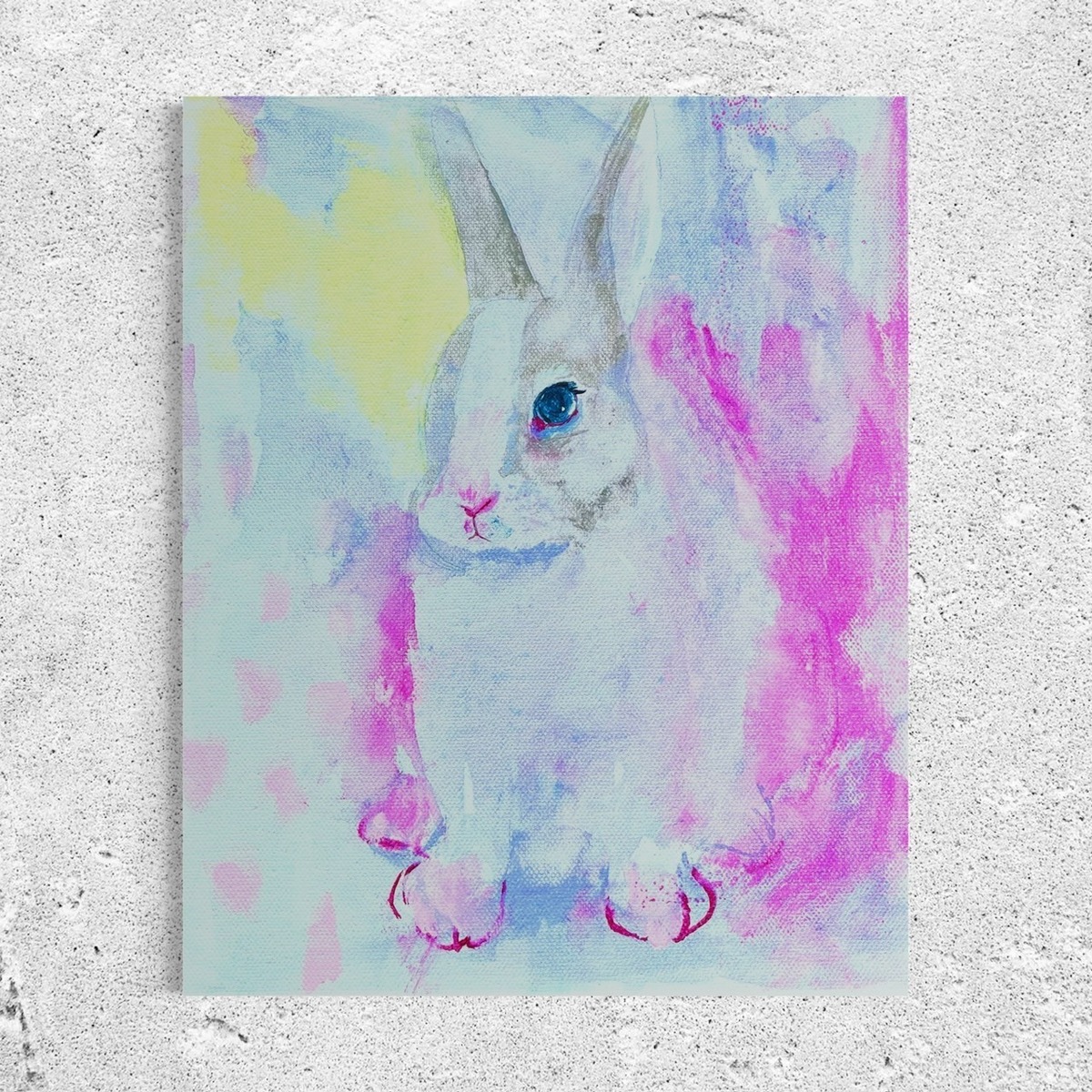 儚いうさぎ」 by chico｜Artmeter｜暮らしを彩るアートが、きっと見つかる