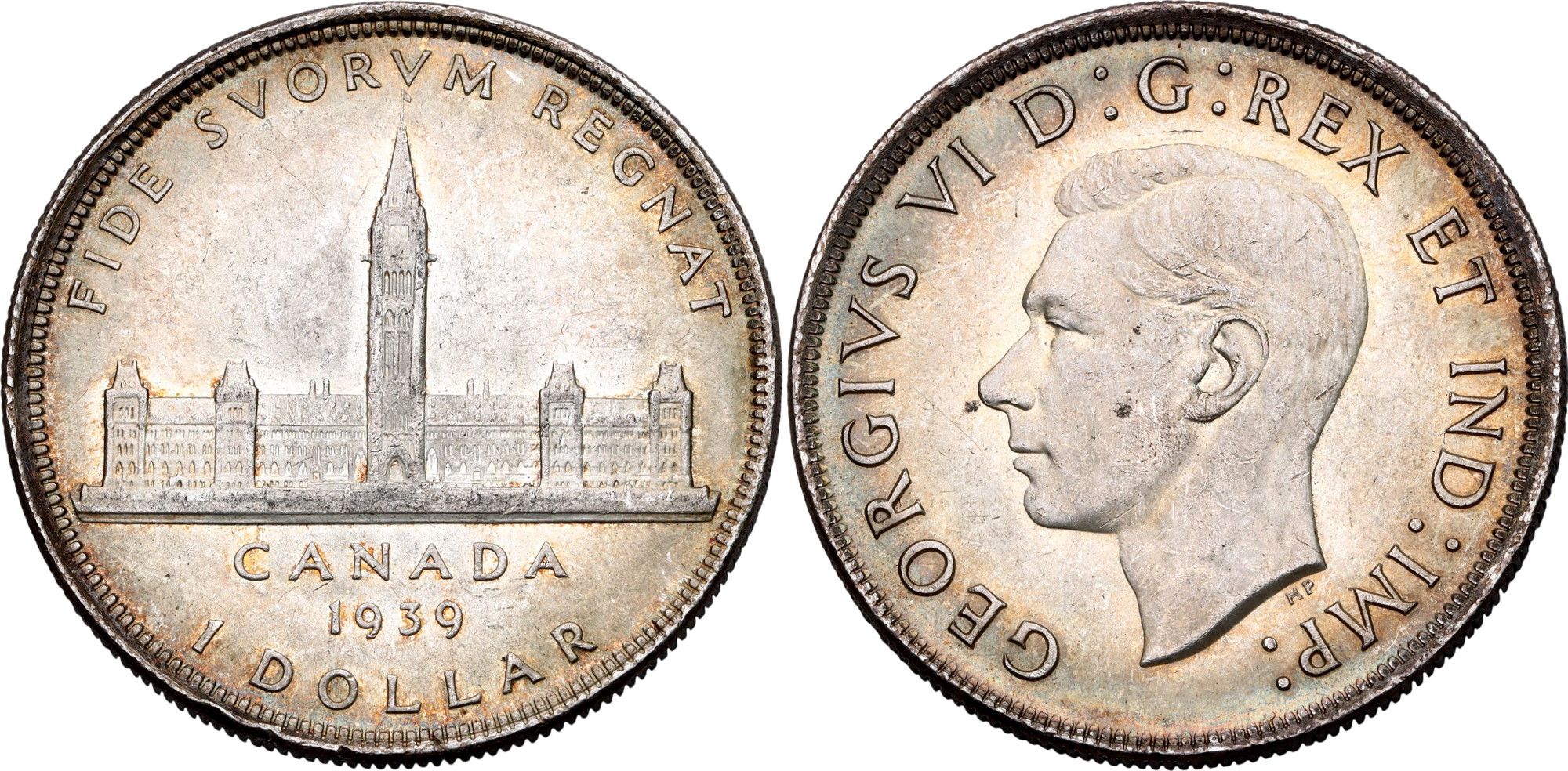 1 Dollar - George VI (Royal Visit) - Canada – Numista