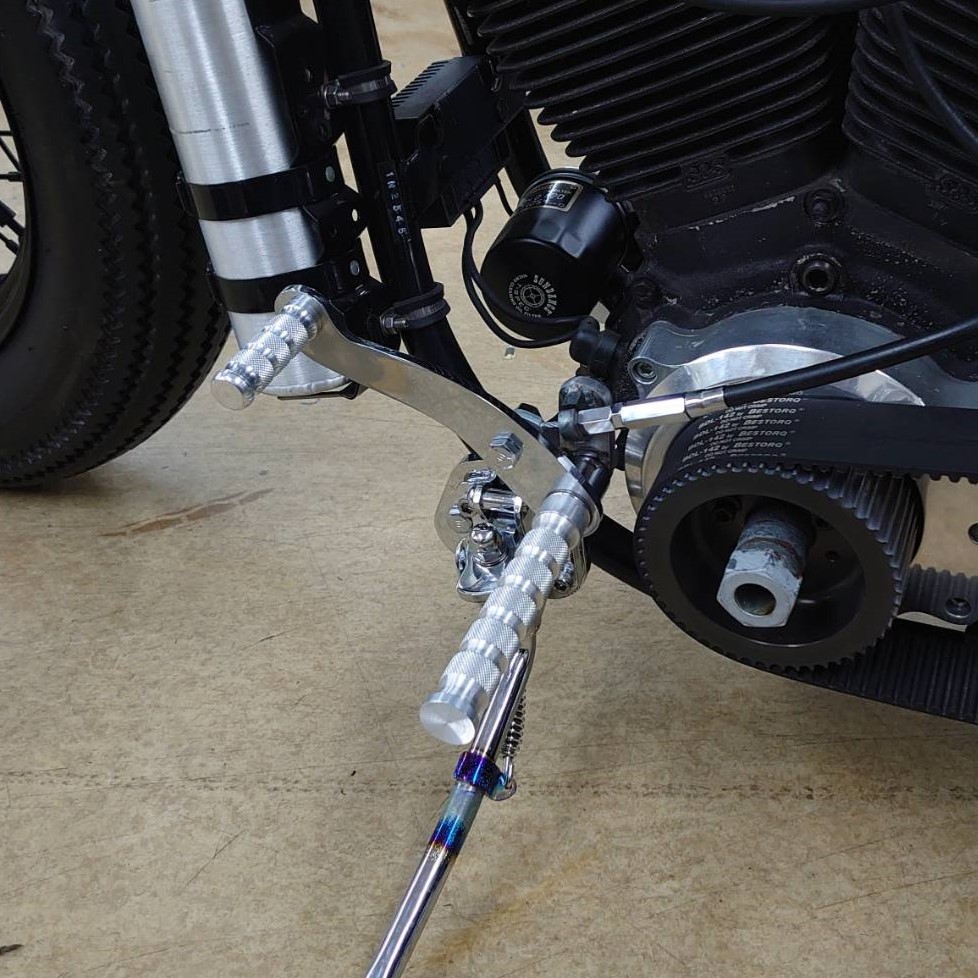 エボ5速ミッションのフットクラッチ＆ジョッキーシフト化 | (有)遠藤