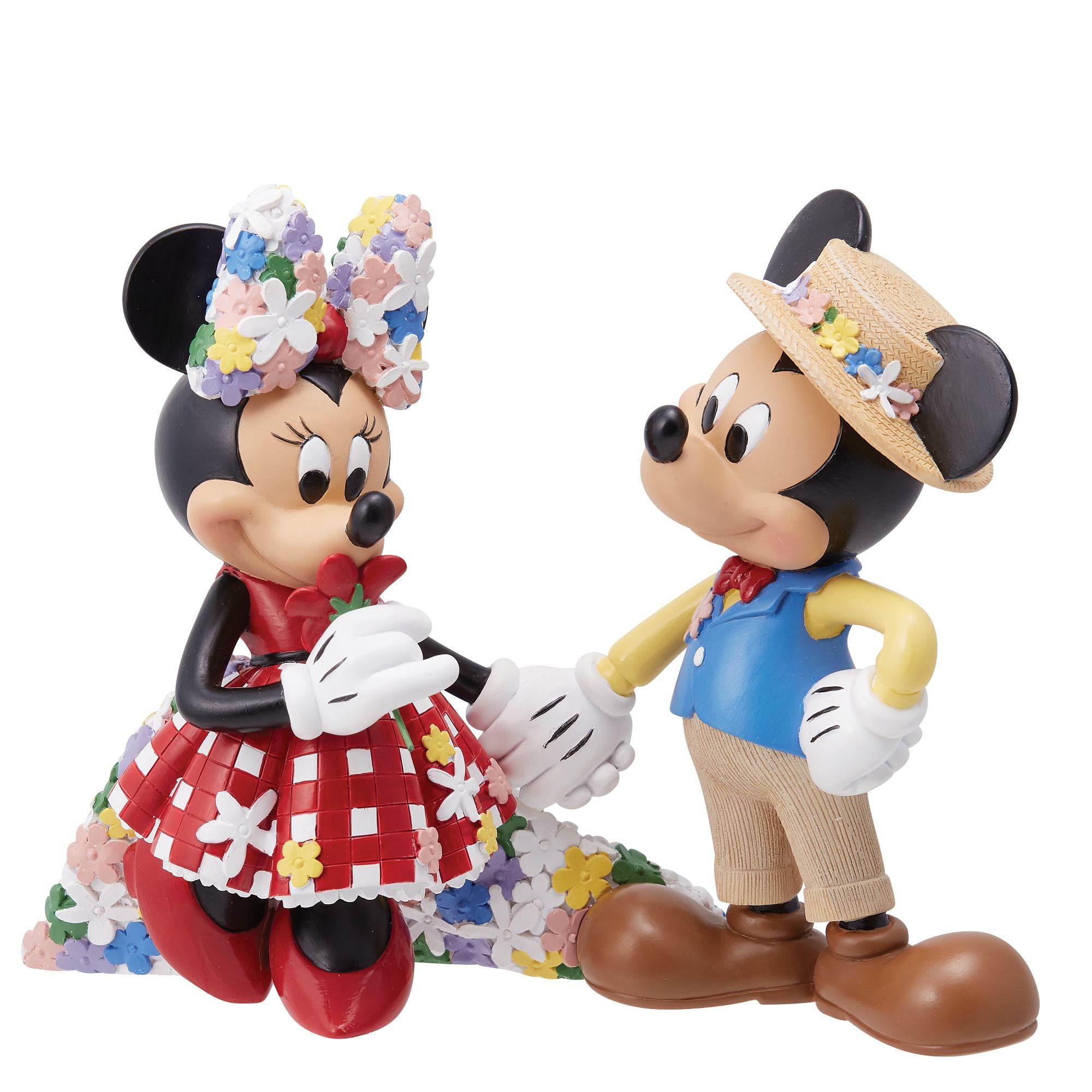 Disney Showcase | Botanical Mickey & Minnie | Figurine – Enesco