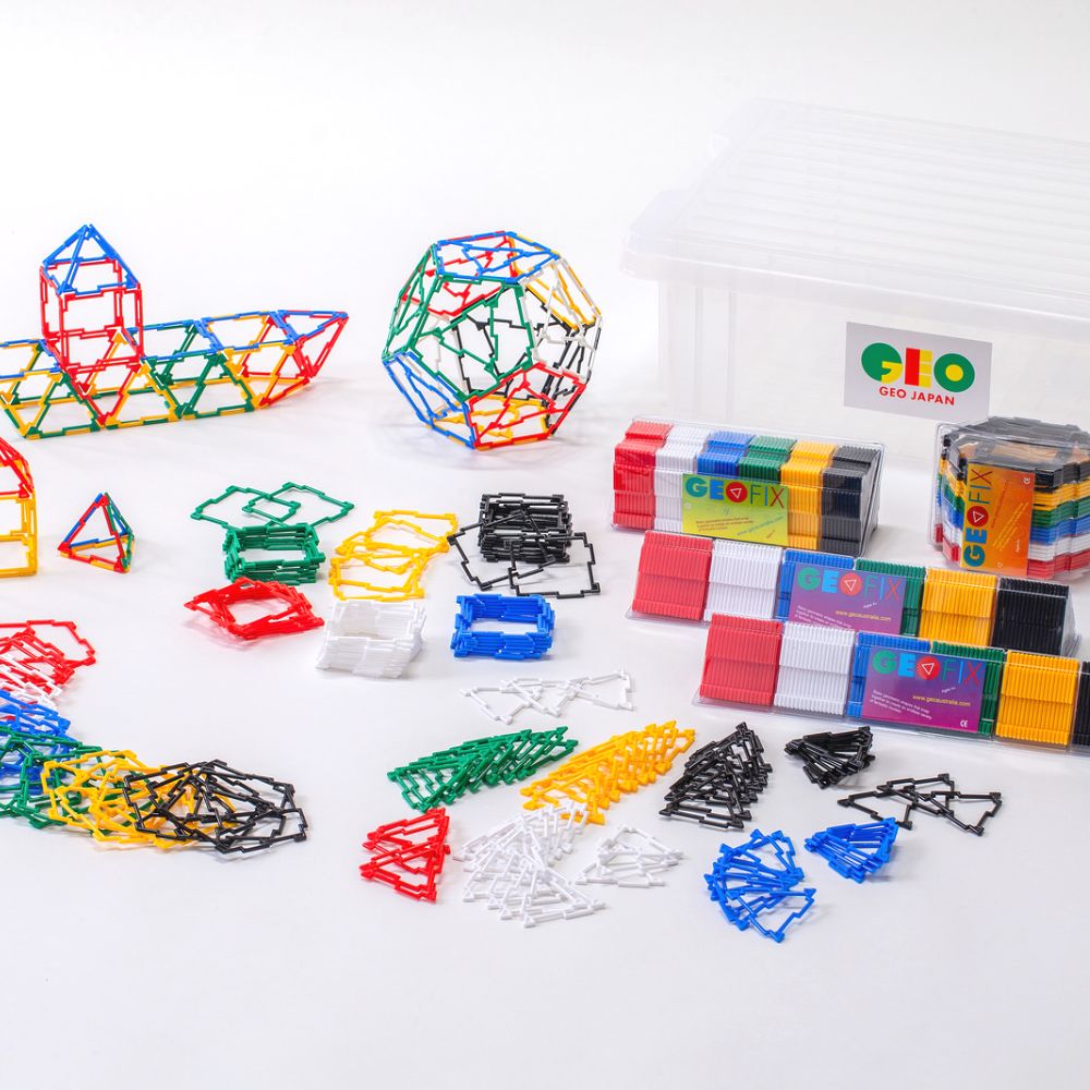 GEOFIX(ジオフィクス) 教育施設用セット スタンダードカラー 合計480