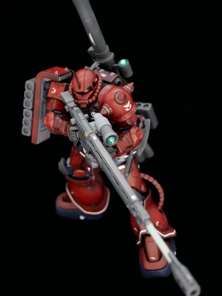 ガンプラ HG ザクスナイパー ミキシング改造のやり方を解説