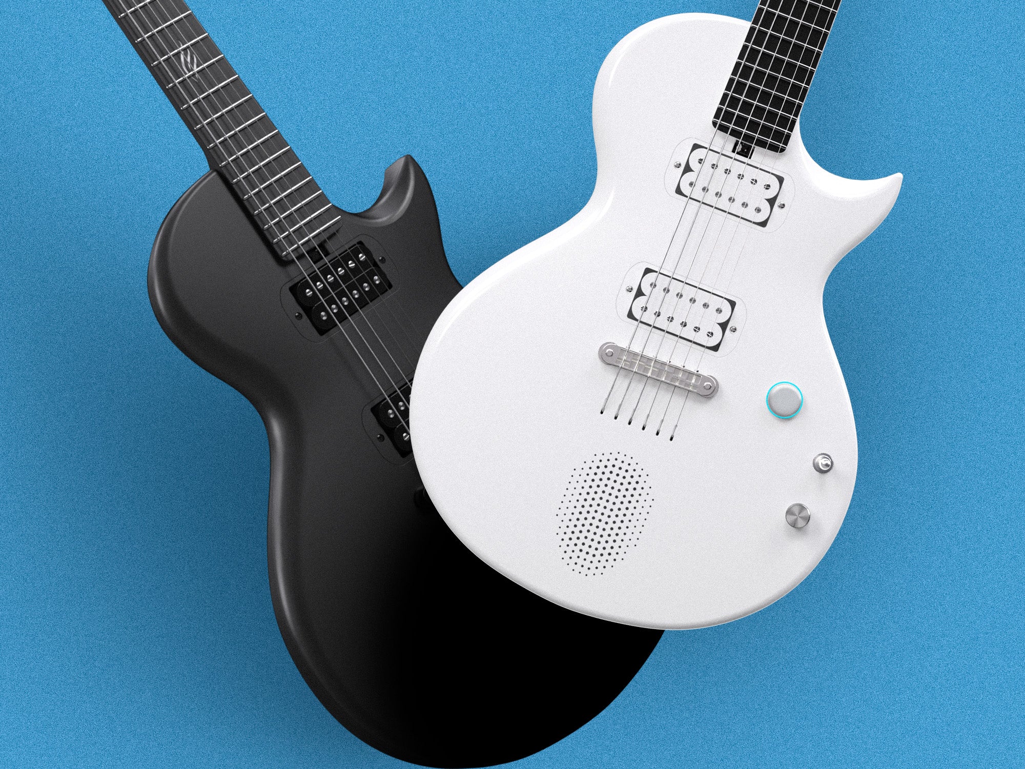 Nova Go Sonic : Carbon Fiber Smart Electric Guitar