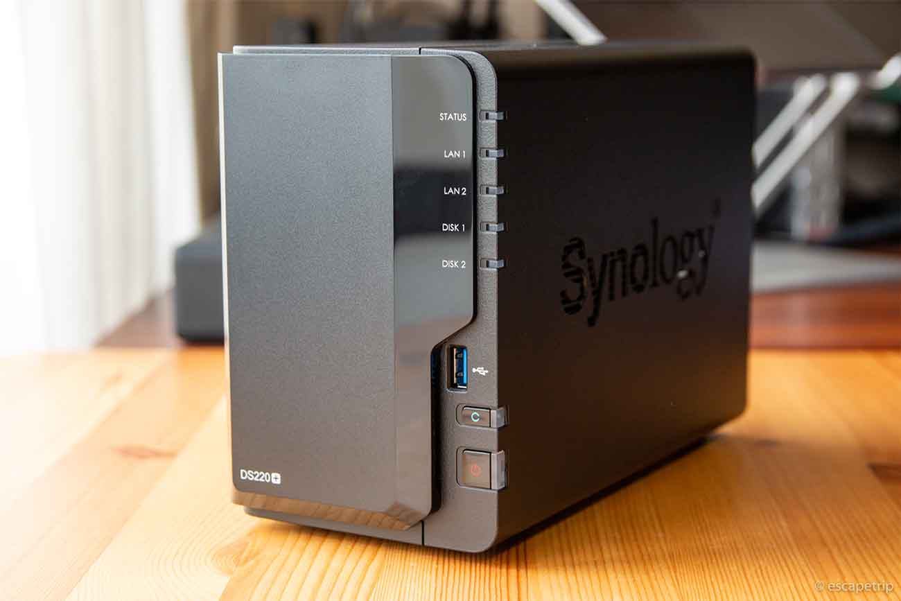 SynologyのNAS「DS220+」で写真と動画を保存する。RAID1でストレージを