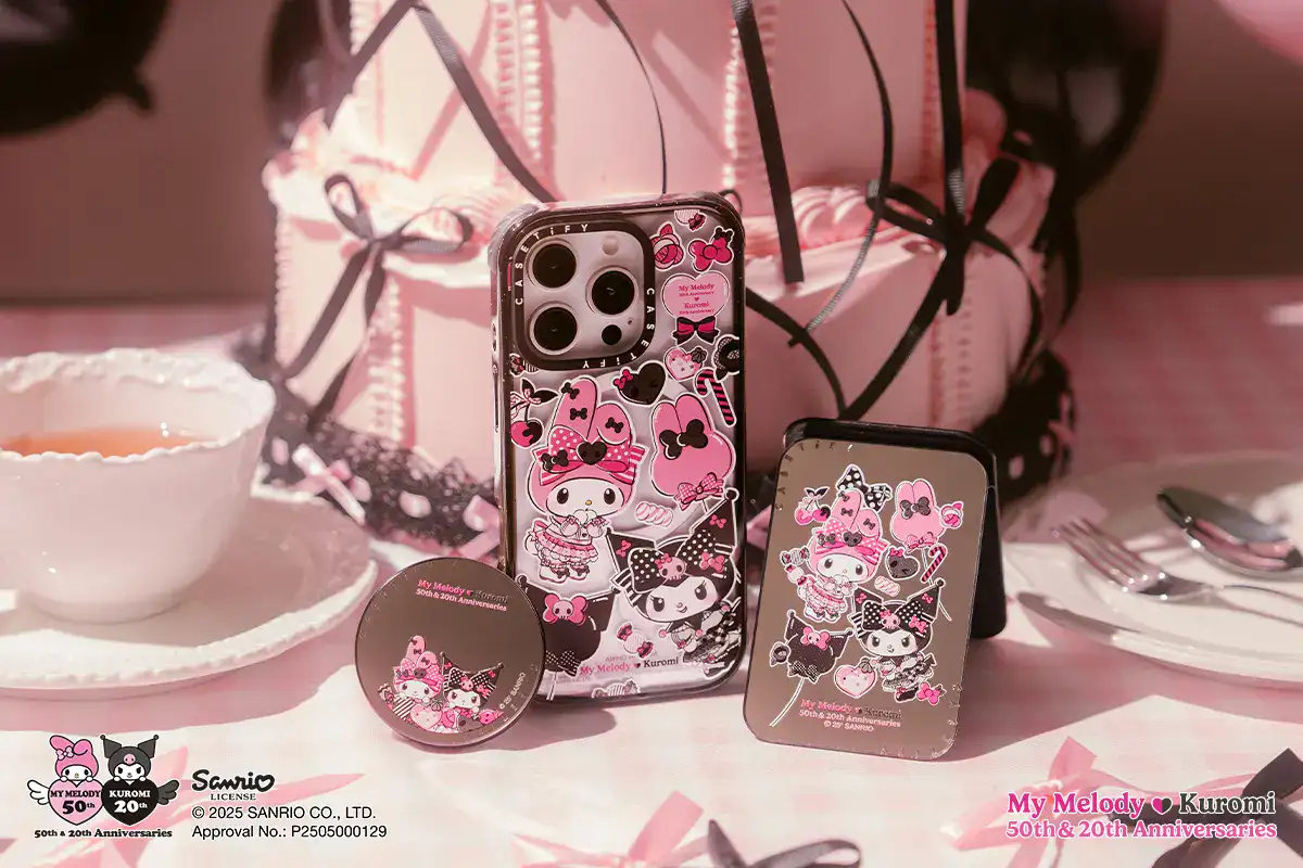 Huge new My Melody and Kuromi phone case and accessory range goes