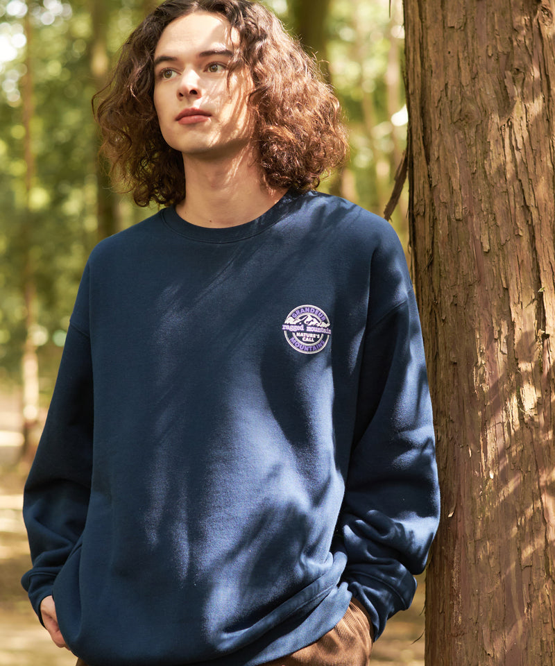 ワンポイント ロゴトレーナー RAGGED MOUNTAIN ラギットマウンテン