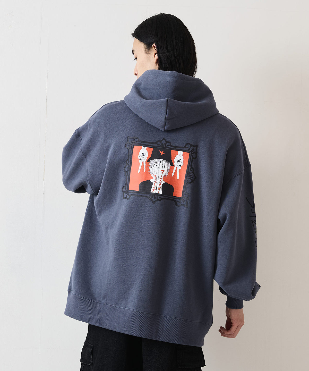 SAKIYAMA コラボ BIG フーデッド パーカー What it isNt ワットイット