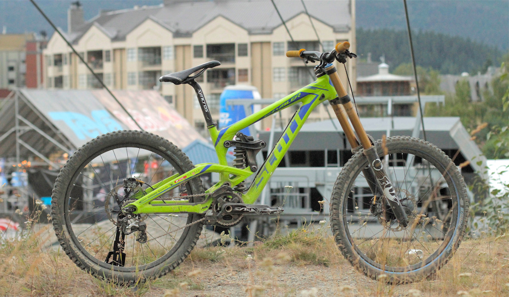 Brendan Fairclough's Scott Gambler Race Bike - Crankworx Whistler