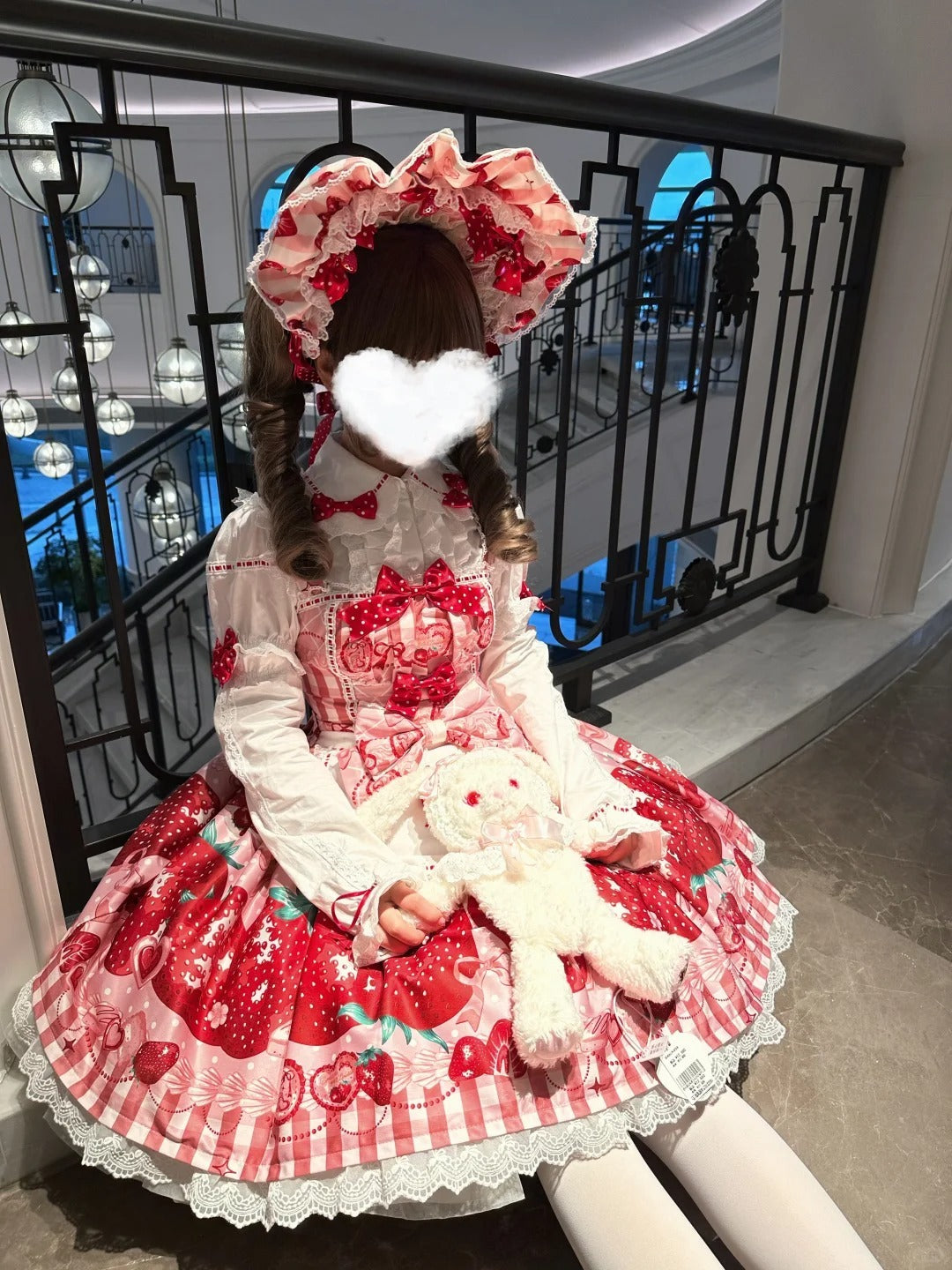 Leur GetterStrawberry 17 Sleeve ワンピース Leur Getter - closet