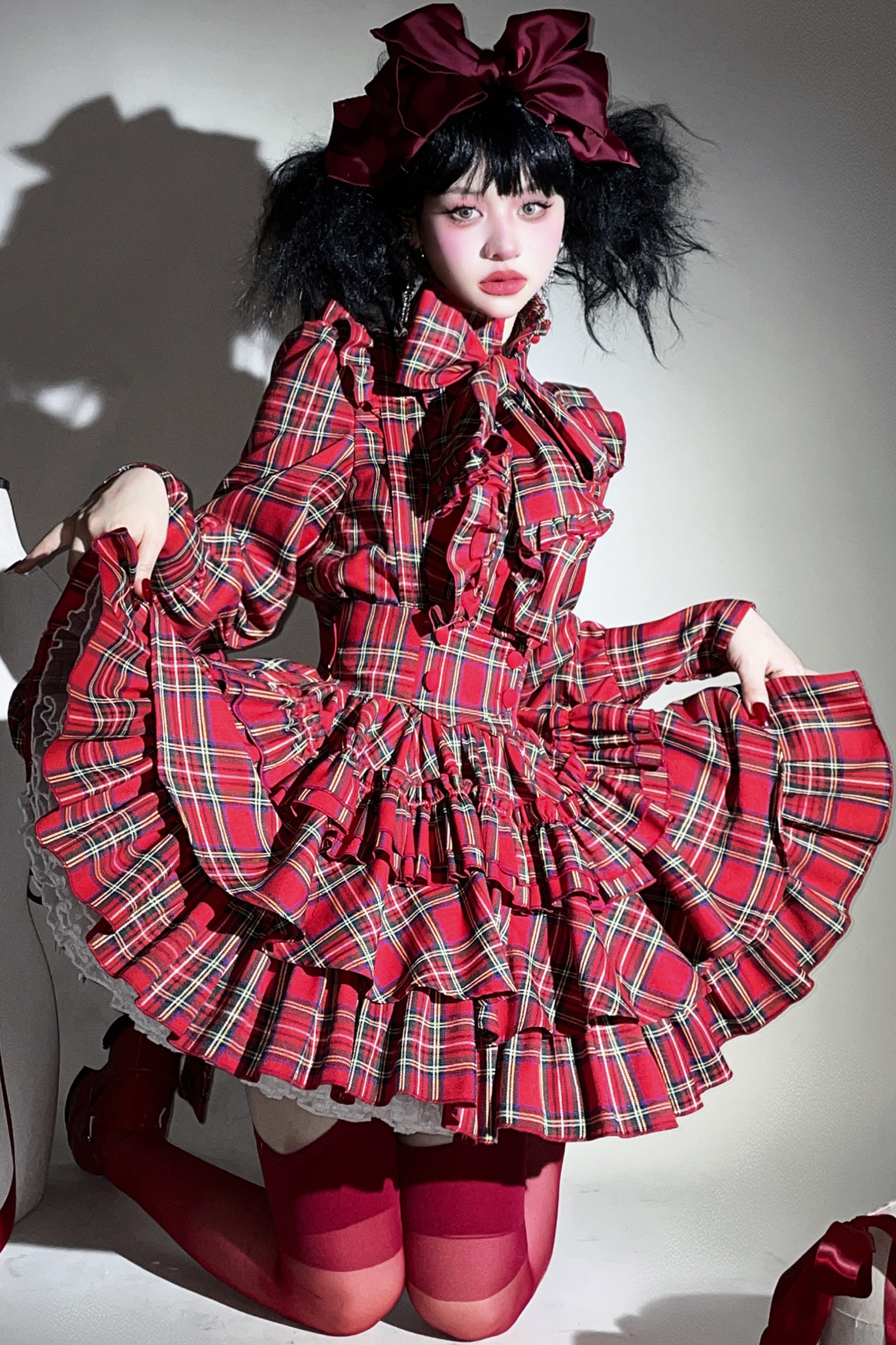 A Doll's House スカート(チェックver.)【CATCOCOON】 – Epetice