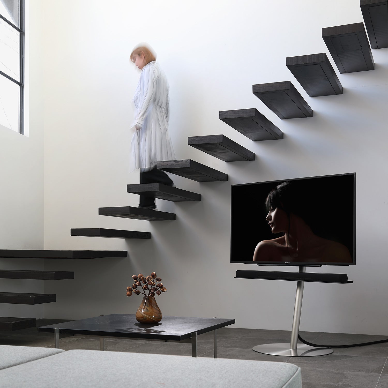 WALL SEVENSTAND A2 STAINLESS FLAT（LARGE TYPE）