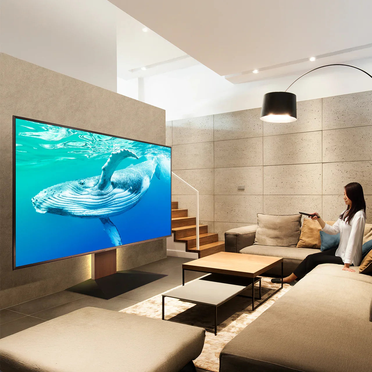 WALL INTERIOR TVSTAND V4