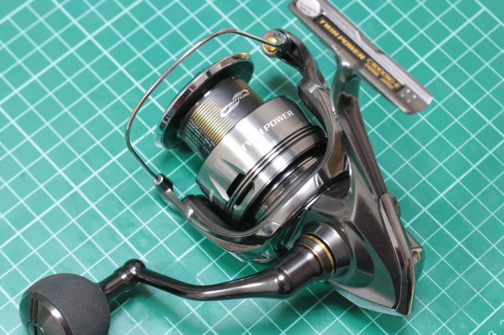 新品の24ツインパワーC5000XGの密巻き解除とハイスペックチューン（2
