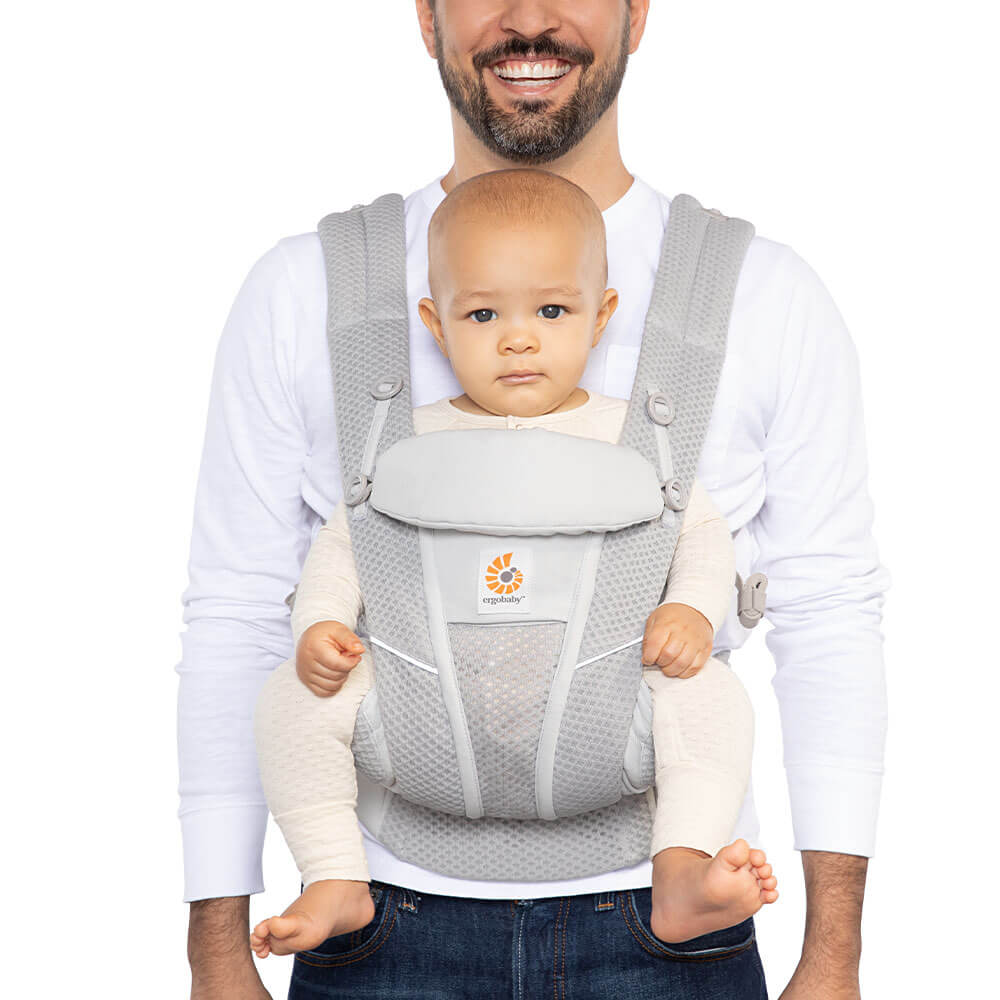 Omni Breeze Baby Carrier: Pearl Grey